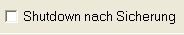 MDTbackup - Shutdown